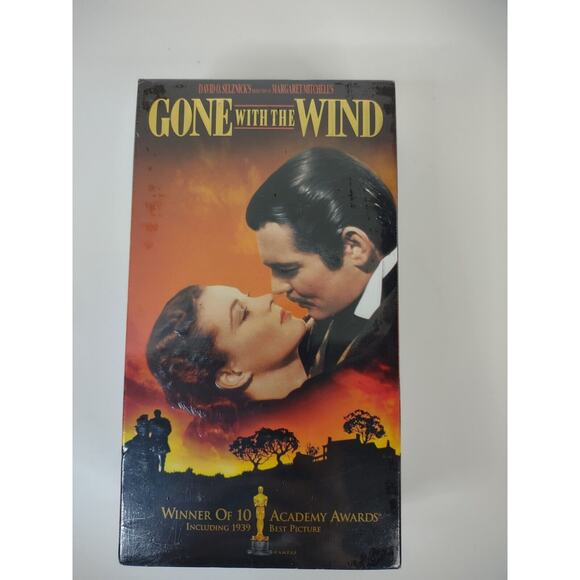 Vintage Gone With the Wind 2-Tape VHS Box Set FACTORY Sealed 1999 MGM - Picture 4 of 7